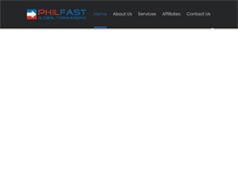Tablet Screenshot of philfastforwarding.com